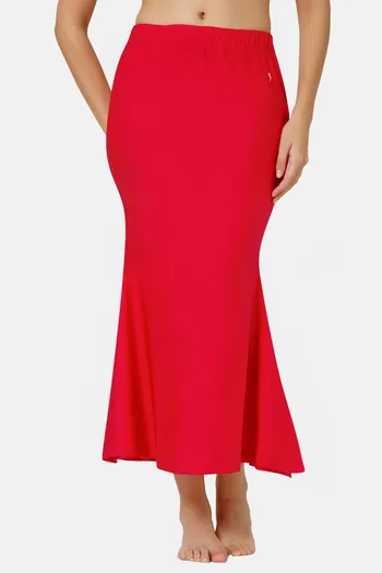 Buy Intimacy Seamless Flared Saree Shapewear - Maharani pink